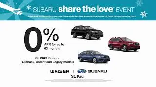 Walser Subaru St Paul | December Offers | South Saint Paul | 30 Seconds