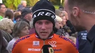 Corn&eacute; van Kessel na het EK veldrijden