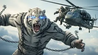 King Kong & Godzilla vs Tiger Man &mdash; Chaos Erupts on a Military Cargo Helicopter