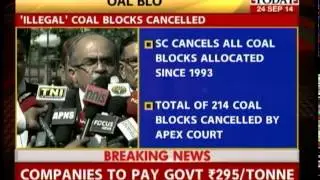 Out of 218, only 4 coal blocks escape SC axe