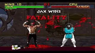 Mortal Kombat Komplete Plus - MK2 Arcade - Jax (Hard 8)