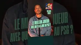 Guillaume Hoarau nous r&eacute;v&egrave;le le meilleur joueur avec qui il a jou&eacute; au PSG 🔴🔵 #shorts #football #psg