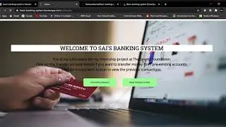 Basic Banking System using PHP and MySQL