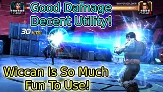 6 Star Rank 2 Wiccan Gameplay! So Fun To Use! All Abilities And Best Rotations For Him | MCOC