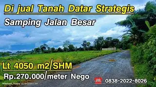 DI JUAL KEBUN SUBUR FULL DATAR STRATEGISSAMPING JALAN BESAR – COCOK USAHA & INVESTASI