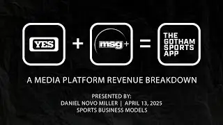 Media Platforms and Revenue: The Gotham Sports App