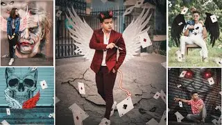Devil wings photo editing trips | Aesthetic Photo Editing | PicsArt tutorial | @Riyaz_Aly