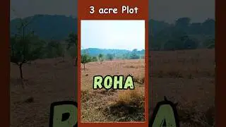 ID:195/8 The 2.5 acre land for sale in Tal Roha Raigad ( correct info in video description below)