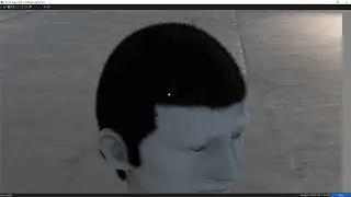 KEYSHOT : HOW TO CREATE  HUMAN SHORT HAIR USING FUZZ IN KESHOT