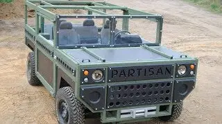 Partisan One the box shaped Military Vehicle from Germany