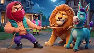 Oh No 😱 Farm Mystery: Who Stole the Animals? 🦁🫏 | Case Solved!