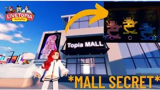 NEW MALL SECRET IN LIVETOPIA ROBLOX UPDATE 89