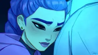 Only In Your Arms I Feel Calm 😏┃Rumi x Jinu (RuJinu)┃Kpop Demon Hunter Comic Dub