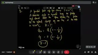 2025 Capacitors pyqs numericals