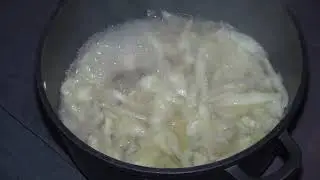 Gotowanie na Orawie. Sotlawo Kapusta wg zapisu Eugeniusza Sterculi.