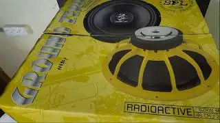 Сабвуфер Ground Zero GZRW 46SPL - визуальное знакомство