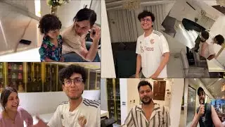 Abhishek gya becholer party trip pr Nischay ne mangi abbu se becholer party #viral #trendingvideo