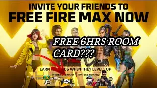 NEW FRIENDS REFERRAL EVENT|FREE 6HRS ROOM CARD 😍|FULL DETAILS TO COMPLETE EVENT|#freefire #trending