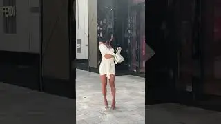 Stunning tight white bodycon minidress summer outfit of the day #fashion #style #outfit #shorts