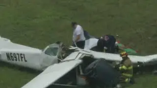 Second person dies after small plane crash at North Perry Airport, officials say