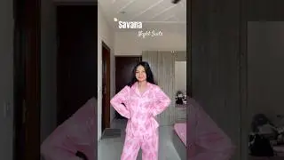 Savana Cute Night Suits!! 🥹 #savana#explore#grwm#fashion#trending#meesho#nightsuit#trending#viral