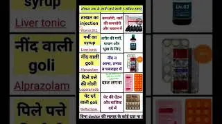 ## Liver Tonic |  vitamin medicine|  alprazolam | meftal spas|| loperamide |yah medicine hai##