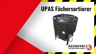 🗜️ Zentrifugalsortierer UPAS F&auml;chersortierer Sortieranlage  Produktvideo | Ackrutat-Shop