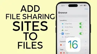How to Add Google Drive Dropbox One Drive to Files Apps on iOS 16 2022