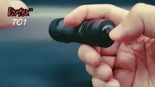 Vortex TC1 Hand Hold CR123A End Cap Switch Tactical LED Flashlight  