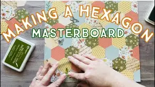 Шестигранный мастерборд🍃Используем шестигранные пробойники!