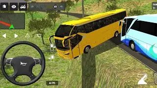 Euro Bus Driving Game Public Transportation 2024 -  Indonesia Bus Simulator Android Gameplay #1822