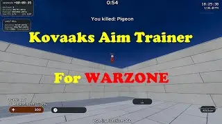 Kovaaks Aim Trainer for Improving at Warzone