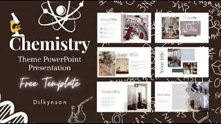 Химия в PowerPoint — сделай слайды взрывными! 💥🧪 | Бесплатный Шаблон