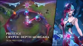 Prestige Cryptic Depth Morgana Skin Preview || League Of Legends Wild Rift