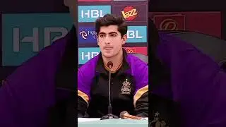 Naseem Shah 😍 X His Adorable Smile 💚🥰 | The Charm of Pakistan&rsquo;s Star Bowler 👀✨ #shortsvideo #foryou