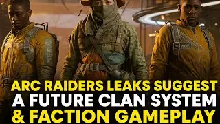 УТЕЧКА фракционной системы ARC Raiders &mdash; обновление Clan Warfare и новые подробности игрового про...