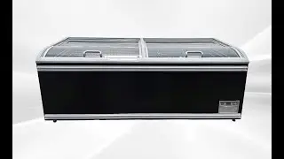 Commercial Horizontal freezer cabinet for restaurant - 83-inch meat ball display cabinet HN21A-U