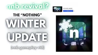 NICOS NEXTBOTS REVIVAL? [❄️ WINTER UPDATE PT.3? ❄️]