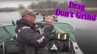 How to Drag Jigs for River Walleyes