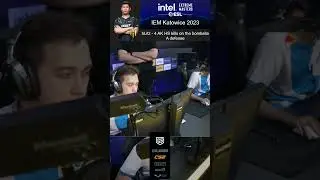 bLitz - 4 AK HS kills on the bombsite A defense (Cloud9 vs IHC) - IEM Katowice 2023