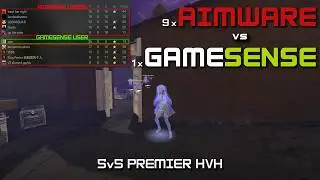 Cs2 Premier 5v5 HvH ft. Skeet.cc vs Aimware