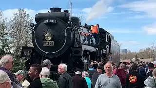 Canadian Pacific 2816 Returns to Steam!!!!! Narration Version