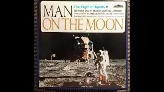 MAN ON THE MOON: The Flight of Apollo 11 - Consumer Prerecorded Reel To Reel Tape (1969)