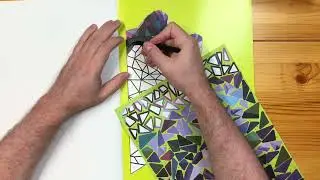 Mostly Colouring | Geometrics: A Striking Geometric Sticker Challenge | 1