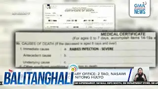 Talisay City Veterinary Office - 2 tao, nasawi sa rabies infection nitong Hulyo | Balitanghali