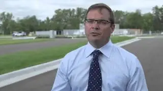 Jim Sayer describes types of technologies tested at Mcity