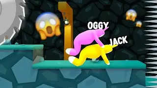 Try Not To Laugh Hard Challenge In Super Bunny Man  (FUNNY MOMENTS!) .ft Oggy