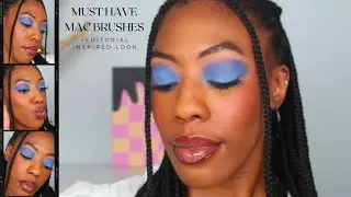 GRWM | must have MAC cosmetics brushes + inspired editorial makeup look