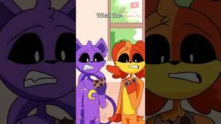 Catnap and Dogday transformation 💜🧡/The Smiling Critters/MAGIC AU [Part 3/?]/#animation #shorts