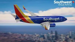 What's NEW with the Southwest Virtual Airlines NEW WEBSITE?? | *Live Showcase* | BNA to MDW to DCA